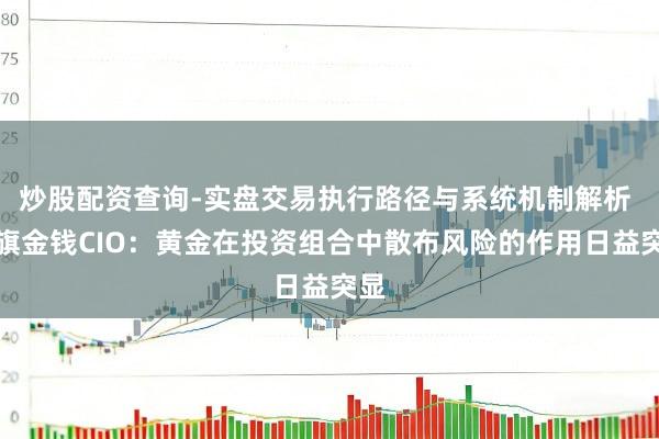 炒股配资查询-实盘交易执行路径与系统机制解析 花旗金钱CIO：黄金在投资组合中散布风险的作用日益突显
