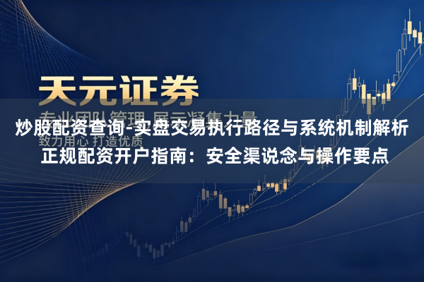 炒股配资查询-实盘交易执行路径与系统机制解析 正规配资开户指南:安全渠说念与操作要点